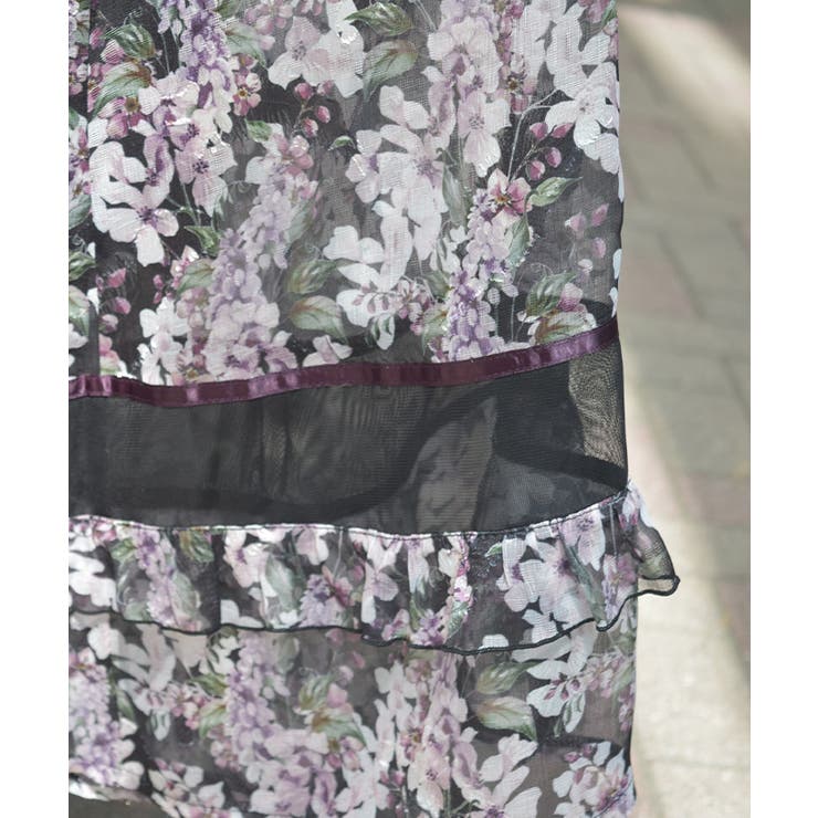 フラワープリントスカート | axes femme | 詳細画像8 