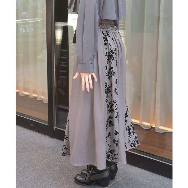 編上フロッキー切替ＳＫ | axes femme | 詳細画像2 