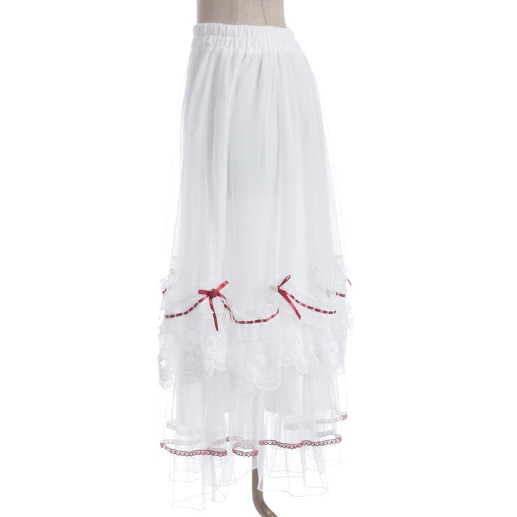 ホイップフリルチュールスカート | axes femme | 詳細画像12 