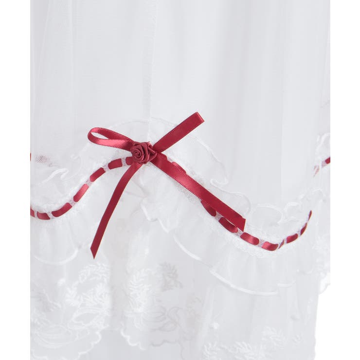 ホイップフリルチュールスカート | axes femme | 詳細画像17 