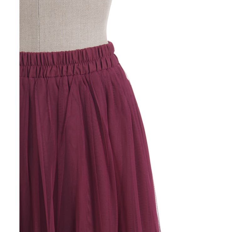 ホイップフリルチュールスカート | axes femme | 詳細画像22 