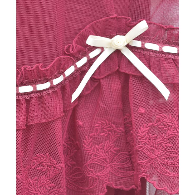 ホイップフリルチュールスカート | axes femme | 詳細画像6 