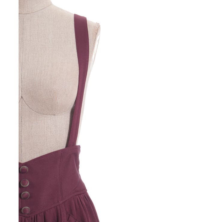 サス付プチローズ刺繍スカート | axes femme | 詳細画像15 