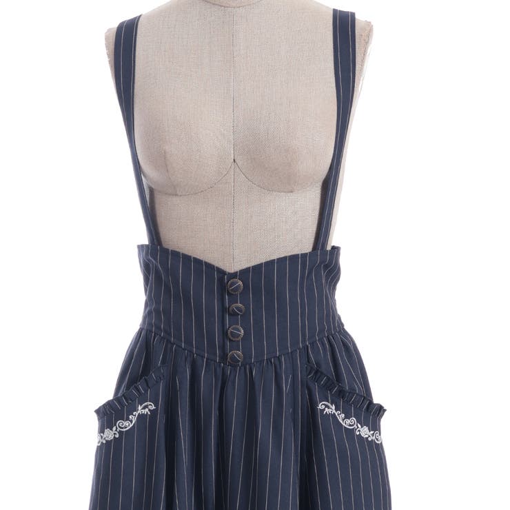 サス付プチローズ刺繍スカート | axes femme | 詳細画像19 