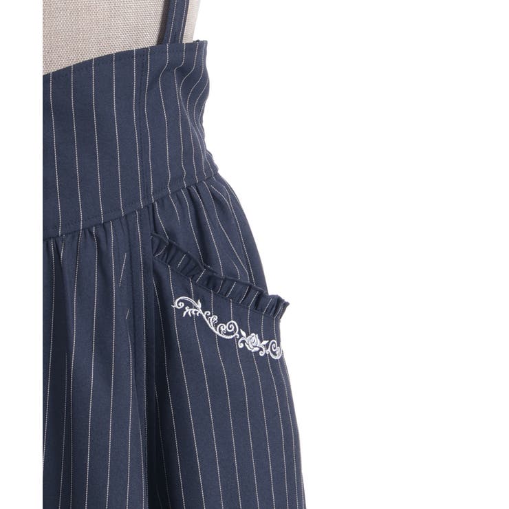 サス付プチローズ刺繍スカート | axes femme | 詳細画像23 