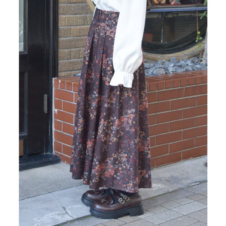 フローラルプリントスカート | axes femme | 詳細画像2 