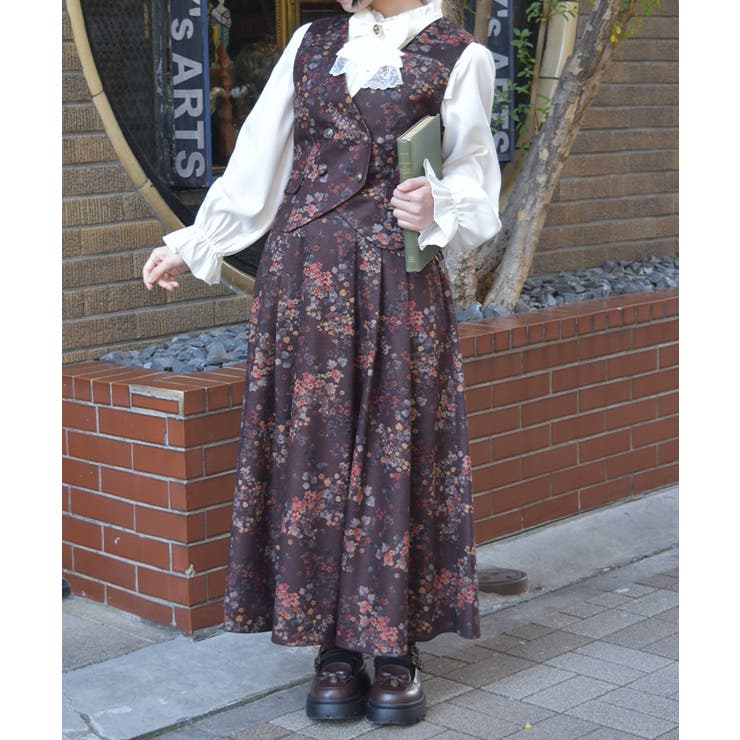 フローラルプリントスカート | axes femme | 詳細画像6 