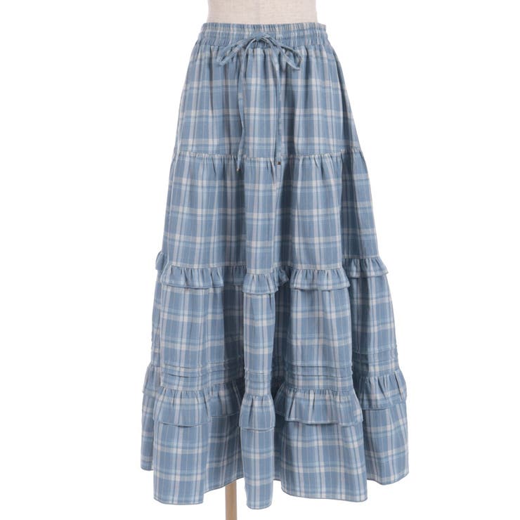 チェックティアードスカート | axes femme | 詳細画像14 