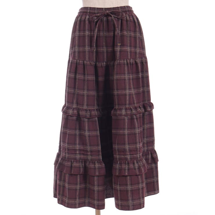 チェックティアードスカート | axes femme | 詳細画像21 