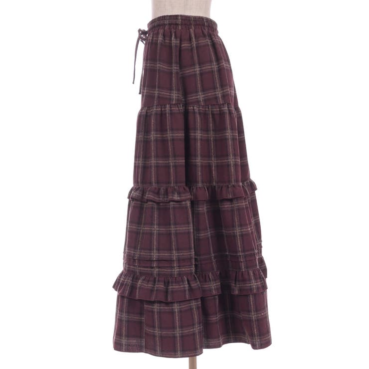 チェックティアードスカート | axes femme | 詳細画像22 