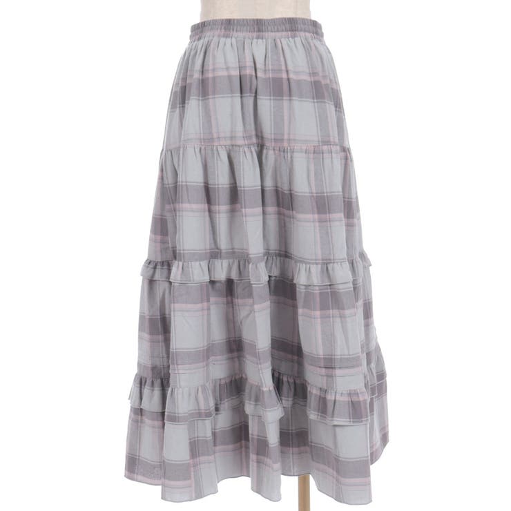 チェックティアードスカート | axes femme | 詳細画像8 