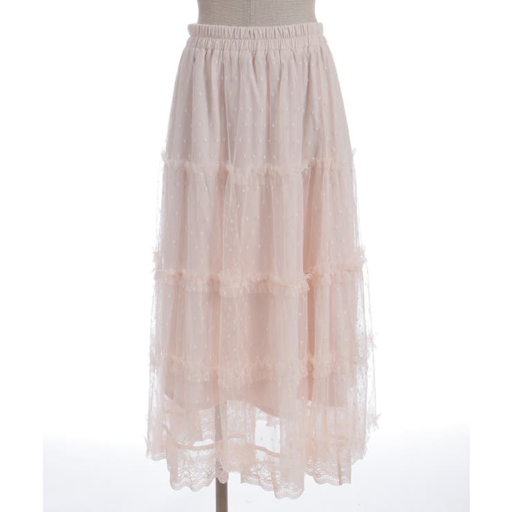 ベルト付チュールスカート | axes femme | 詳細画像29 