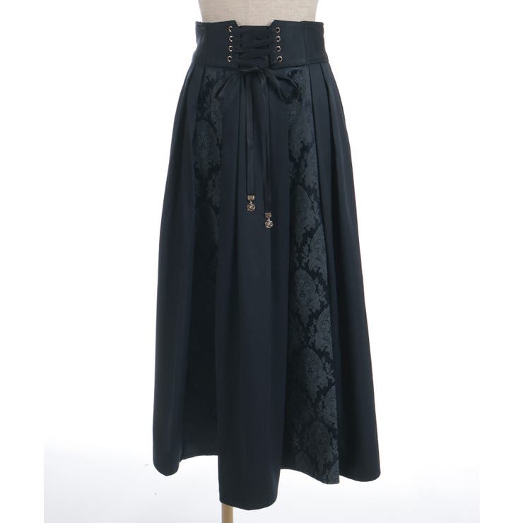 レースアップ×ジャガードスカート | axes femme | 詳細画像18 