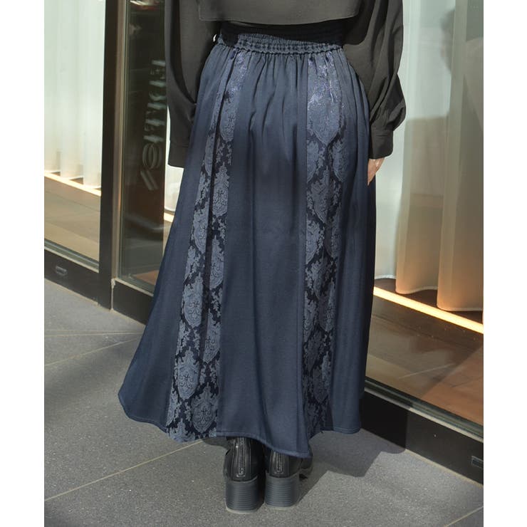 レースアップ×ジャガードスカート | axes femme | 詳細画像3 