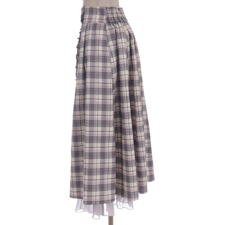 プチフリルチェック柄スカート | axes femme | 詳細画像21 