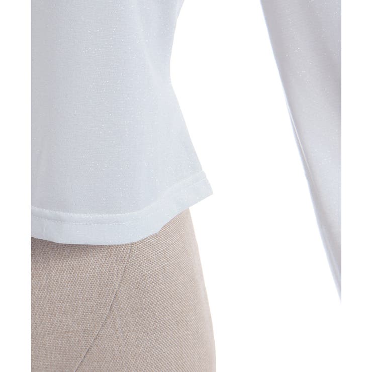 クロス刺繍ラメカットトップス | axes femme | 詳細画像11 