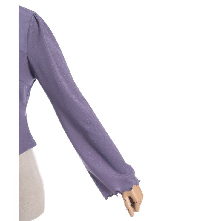 クロス刺繍ラメカットトップス | axes femme | 詳細画像21 