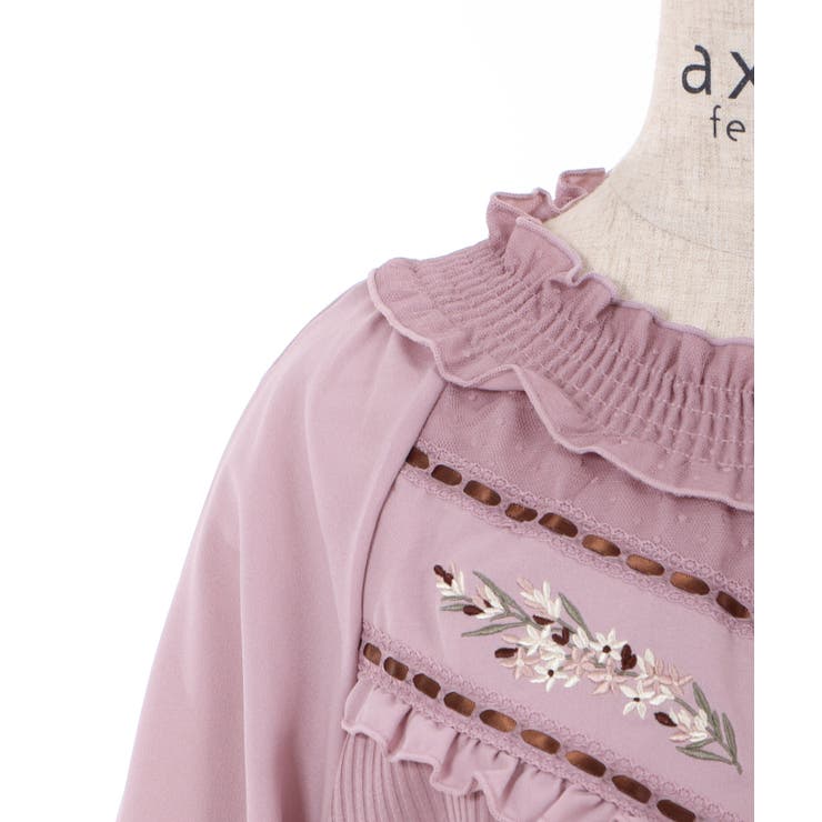 フラワー刺繍ＰＯ | axes femme | 詳細画像26 