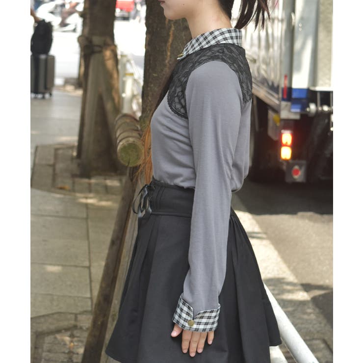 襟付きトップス | axes femme | 詳細画像2 