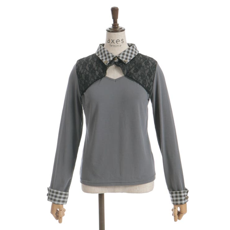 襟付きトップス | axes femme | 詳細画像20 