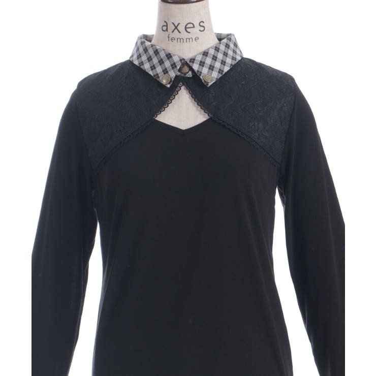 襟付きトップス | axes femme | 詳細画像29 