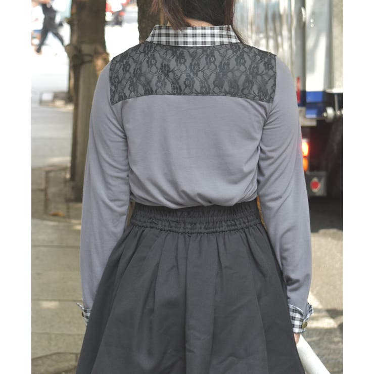 襟付きトップス | axes femme | 詳細画像3 