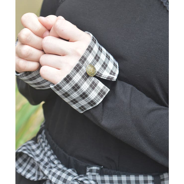 襟付きトップス | axes femme | 詳細画像7 