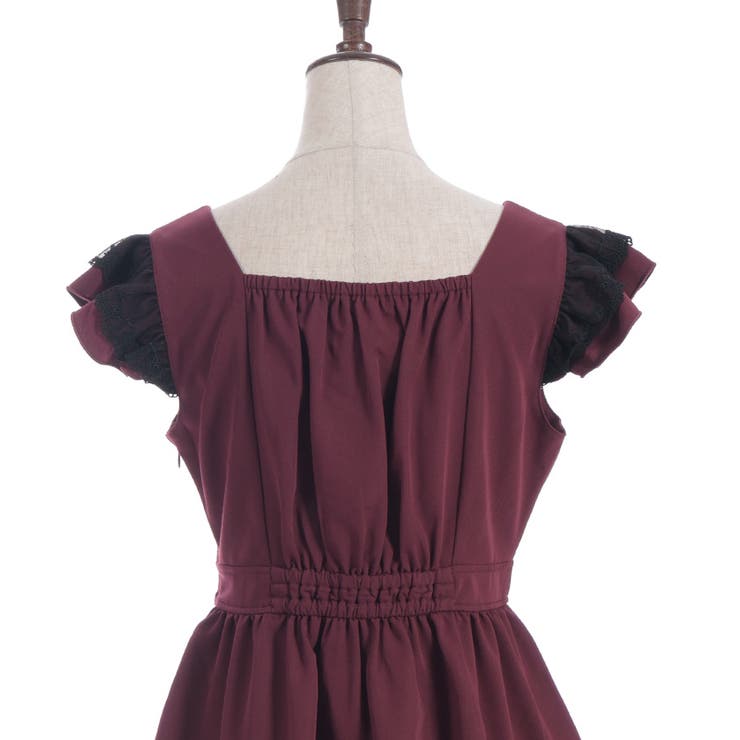 クロスレースフリルミニワンピース | axes femme | 詳細画像17 