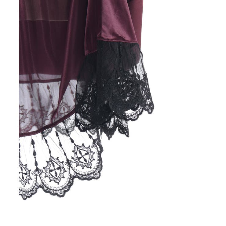 クロスレースフリルミニワンピース | axes femme | 詳細画像18 