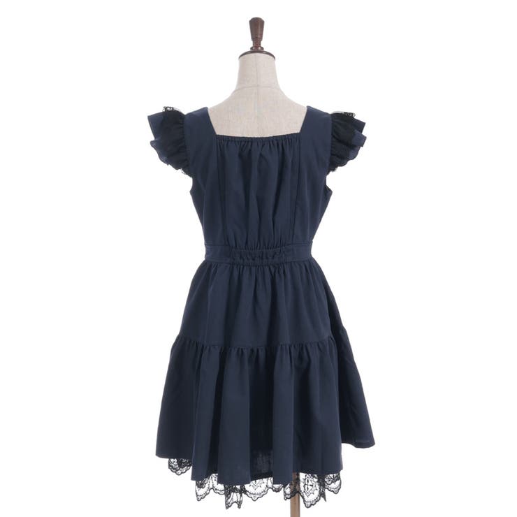 クロスレースフリルミニワンピース | axes femme | 詳細画像21 