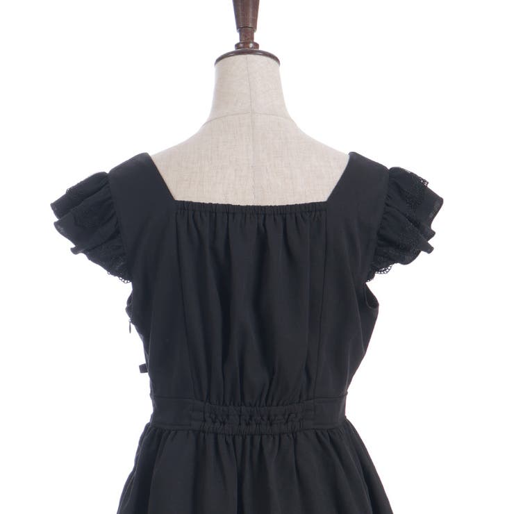 クロスレースフリルミニワンピース | axes femme | 詳細画像30 