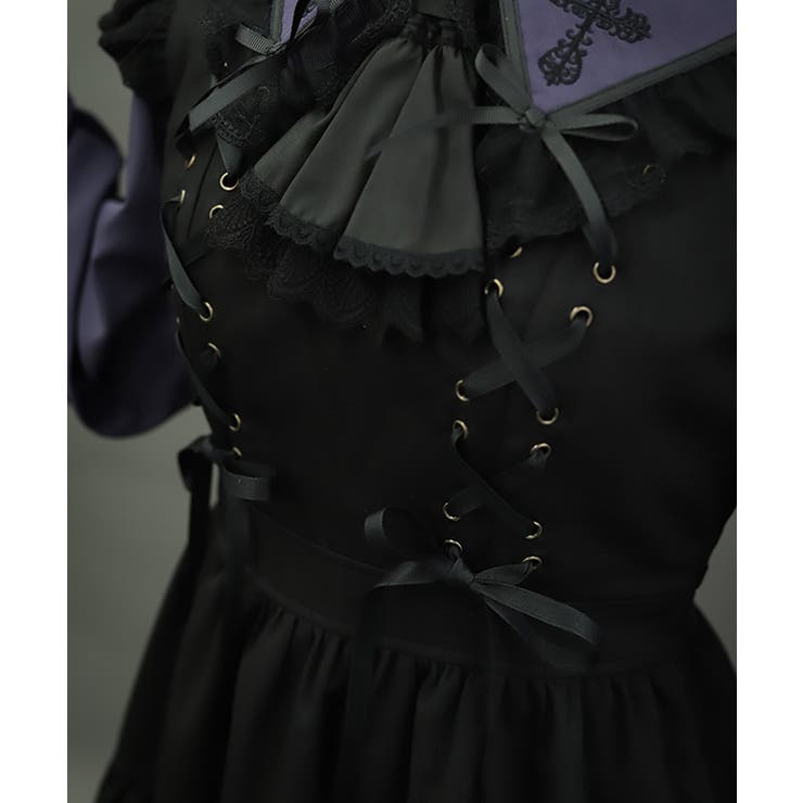 クロスレースフリルミニワンピース | axes femme | 詳細画像7 