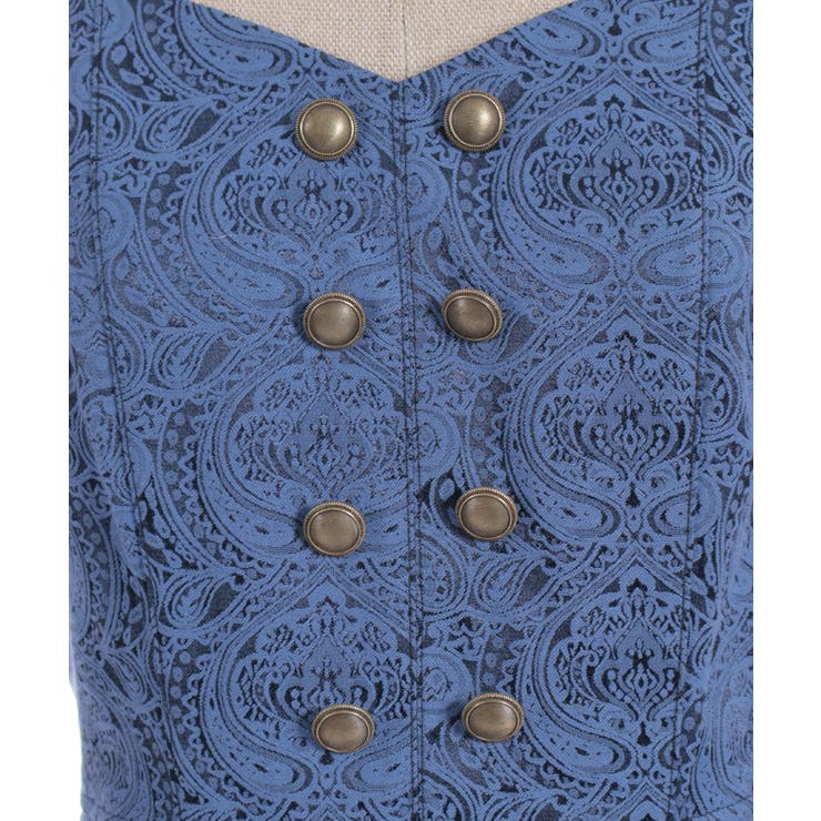 バックフリルジャカードワンピース | axes femme | 詳細画像15 