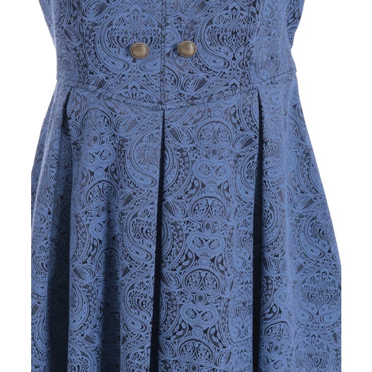 バックフリルジャカードワンピース | axes femme | 詳細画像16 