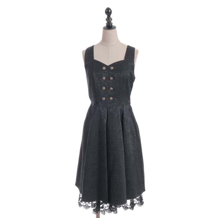 バックフリルジャカードワンピース | axes femme | 詳細画像21 