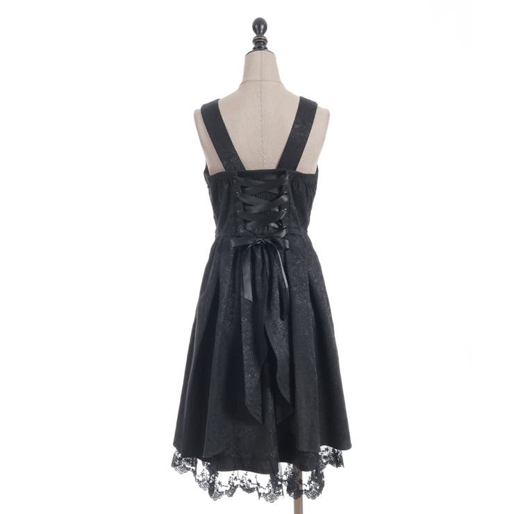 バックフリルジャカードワンピース | axes femme | 詳細画像23 