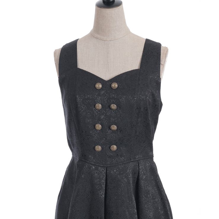 バックフリルジャカードワンピース | axes femme | 詳細画像24 