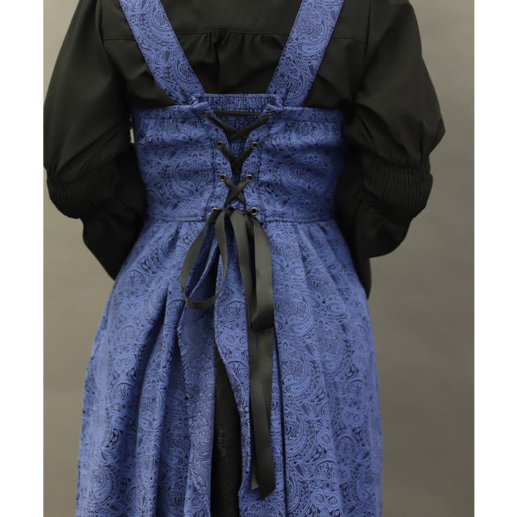 バックフリルジャカードワンピース | axes femme | 詳細画像4 