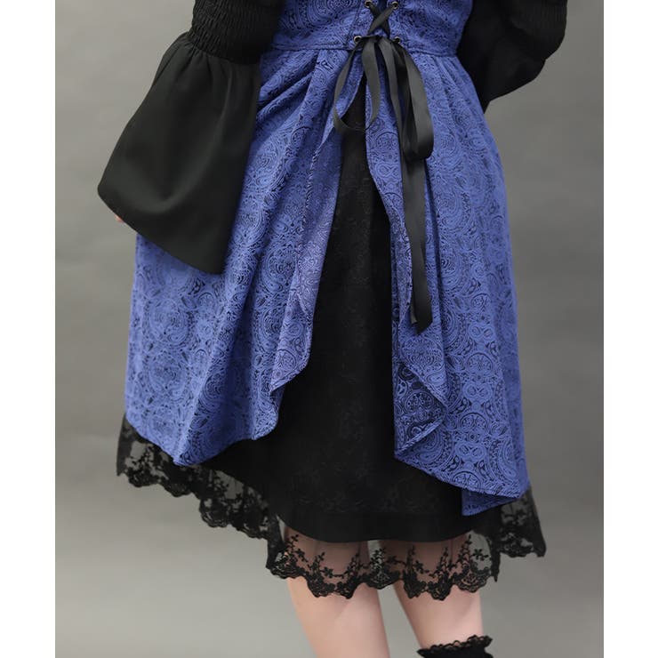 バックフリルジャカードワンピース | axes femme | 詳細画像5 