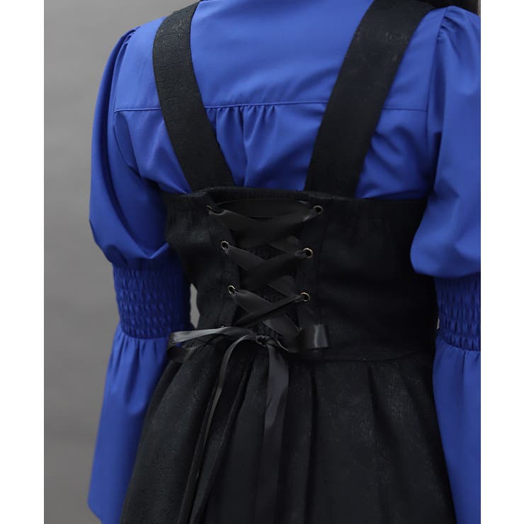 バックフリルジャカードワンピース | axes femme | 詳細画像7 