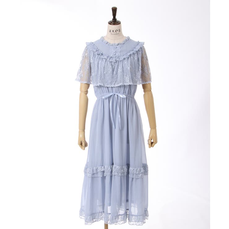 ヴィンテージ風サマードレス[品番：IGAW0003820]｜axes femme