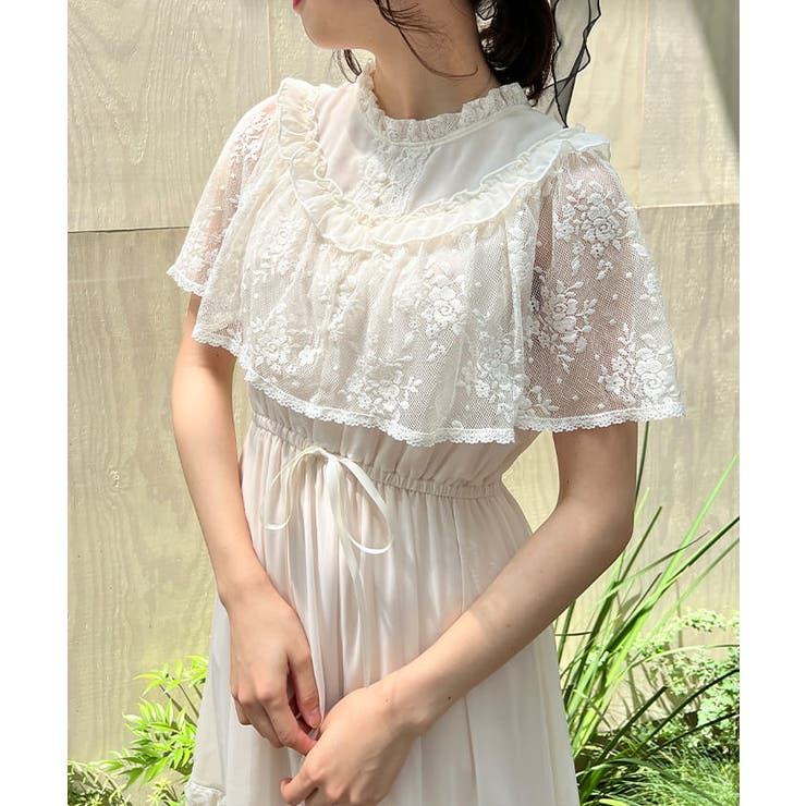 ヴィンテージ風サマードレス[品番：IGAW0003820]｜axes femme