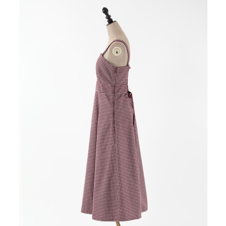 バックレースアップワンピース[品番：IGAW0004402]｜axes femme