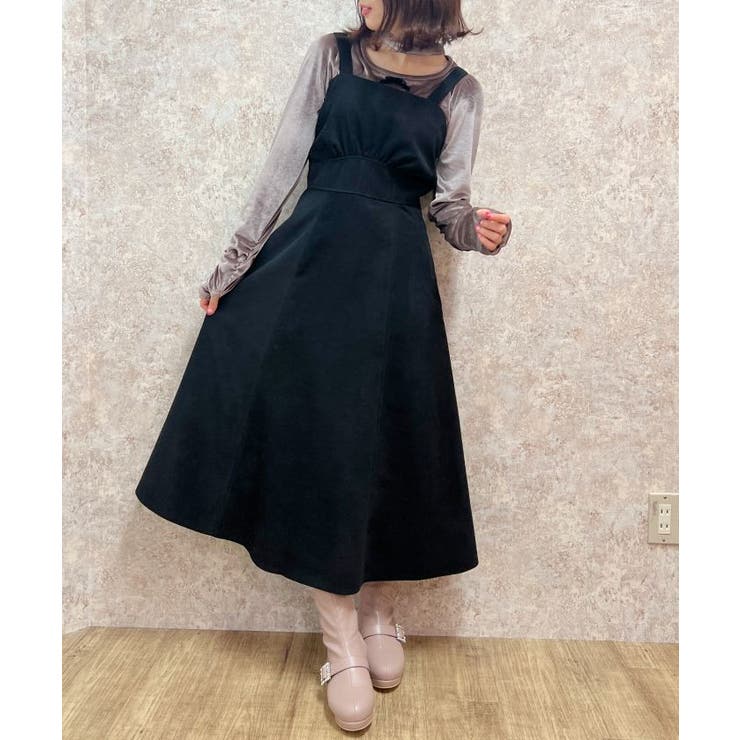 バックレースアップワンピース[品番：IGAW0004402]｜axes femme