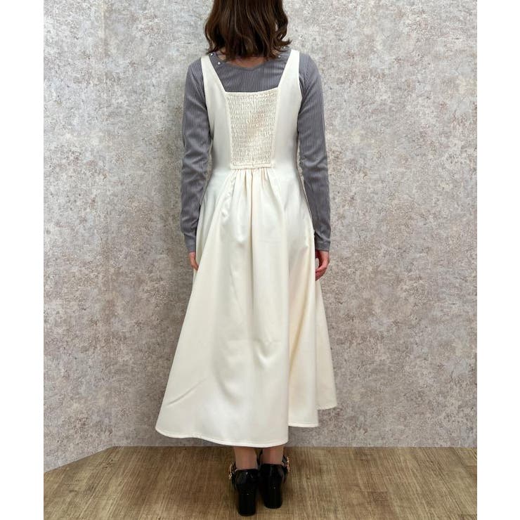 フレアーシルエットジャンスカ[品番：IGAW0004595]｜axes femme 
