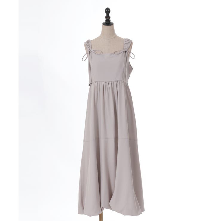 バルーンジャンパースカート[品番：IGAW0004687]｜axes femme