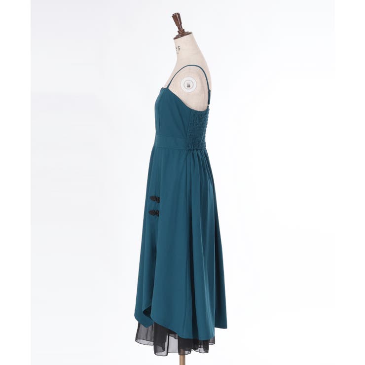 チャイナ釦バイカラーワンピース | 衣料 | axes femme online shop