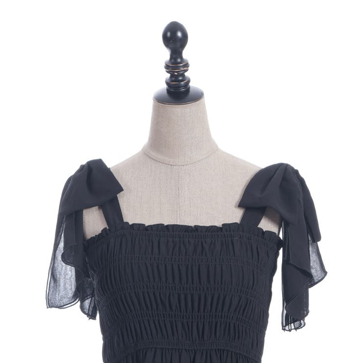 バックフリルロングワンピース | axes femme | 詳細画像18 