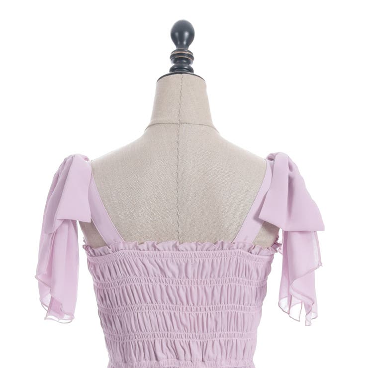 バックフリルロングワンピース | axes femme | 詳細画像25 