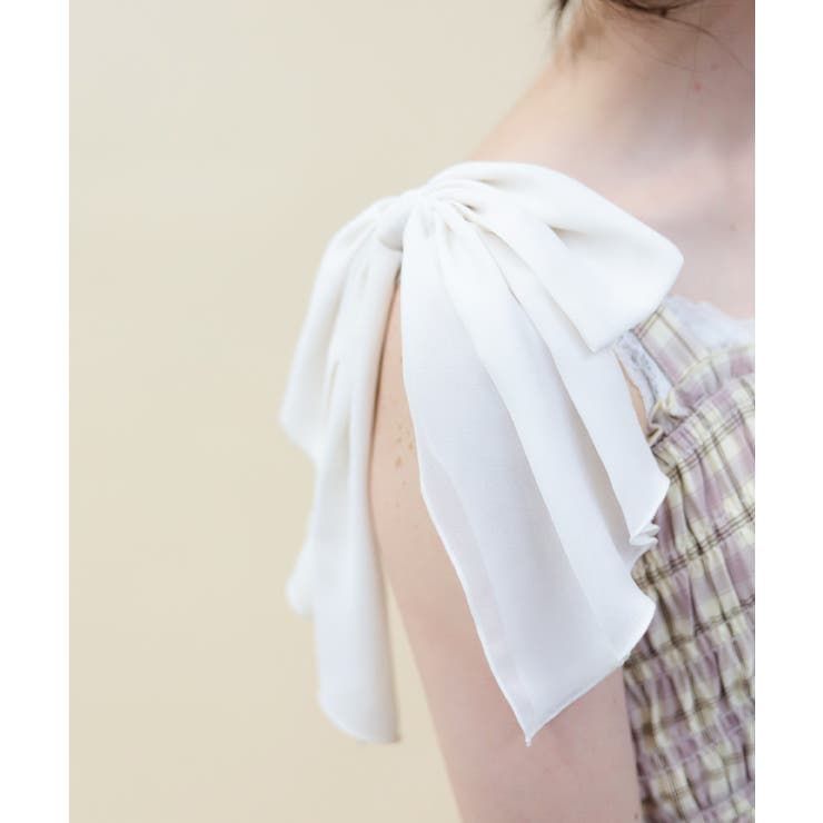 バックフリルロングワンピース | axes femme | 詳細画像9 